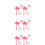 6 . String Tiermarionette Flamingo Flauschig 10