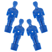 16 Stuks Voetbalpoppen Vervanging Tafelaccessoires Plastic Ballen