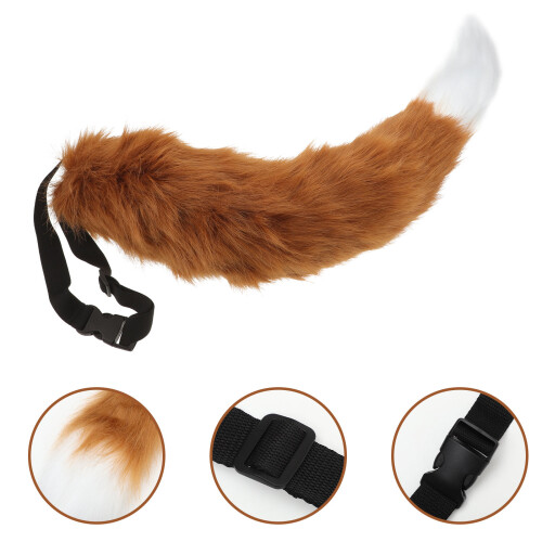 Fox Cosplay Kostüm Plüschschwanz Für Performance 1