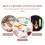 2 Sets Kinder Mal Schwammroller Mit Und Tablett 11