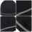 Bonnet Mixte Noir Fluorescent Tricot 10