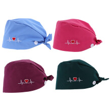 4Stk Arbeiten Mit Schnürung Hinten Hüte Turban