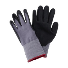 Kent & Stowe Premium Large Men Seed & Weed Gardening Gloves Red Water Resistant