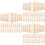 90 Stuks Onafgewerkte Peg Diy Kinderen 6