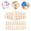90 Stuks Onafgewerkte Peg Diy Kinderen 11