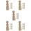 50 Stuks Onafgewerkte Peg Diy Schilderpoppen 10