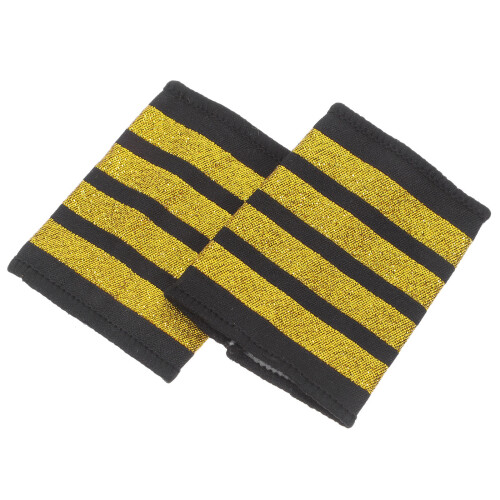 2 Paar Airline Pilot Epauletten Captain Uniform Schouderboard 2