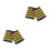 2 Paar Airline Pilot Epauletten Captain Uniform Schouderboard 10