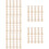 50 Stuks Ongeverfde Peg Voor DIY Handwerken 5