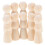 50 Stuks Ongeverfde Peg Voor DIY Handwerken 2