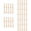 50 Stuks Ongeverfde Peg Voor DIY Handwerken 4