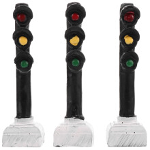 9 Stuks Mini Voetgangersoversteekplaats Signaal Speelgoed Decoratie