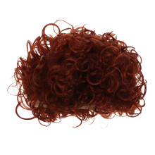 Punk Krullende Afro Pruik Kostuumfeest Pruis Accessoire