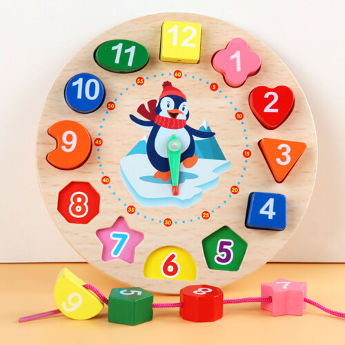 1 Set Bouwsteen Vormenpuzzel Educatief Speelgoed 2