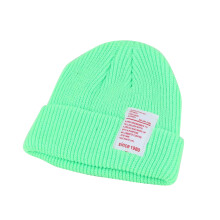 Gebreide Babyhoed Kindermuts En Fluorescerend