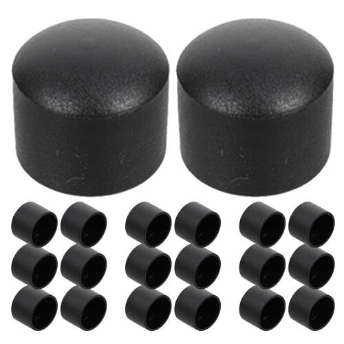 60 Tischkicker Endkappen Kunststoff Für 15,8 Mm