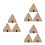 9 Harz Pyramide Mini Ägyptische Spielzeug Figur 6