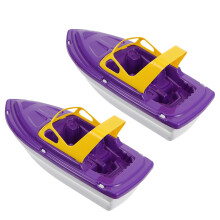 2Stk Farbige Bootsspielzeuge Für Kinder, Kunststoff, Strandtauglich