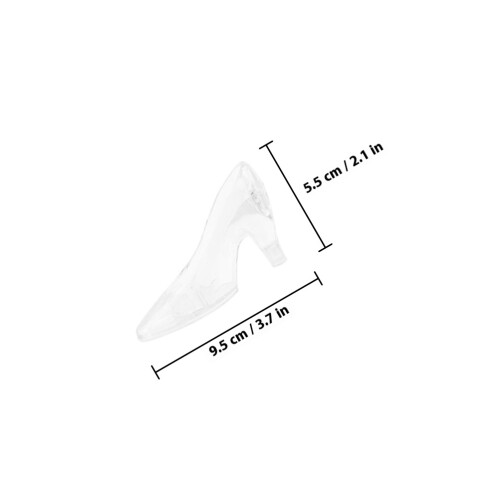 24Stk Transparente Schuhe Dekorative Desktop Schuhdekoration 1