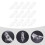 24Stk Transparente Schuhe Dekorative Desktop Schuhdekoration 10