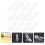 24Stk Transparente Schuhe Dekorative Desktop Schuhdekoration 6