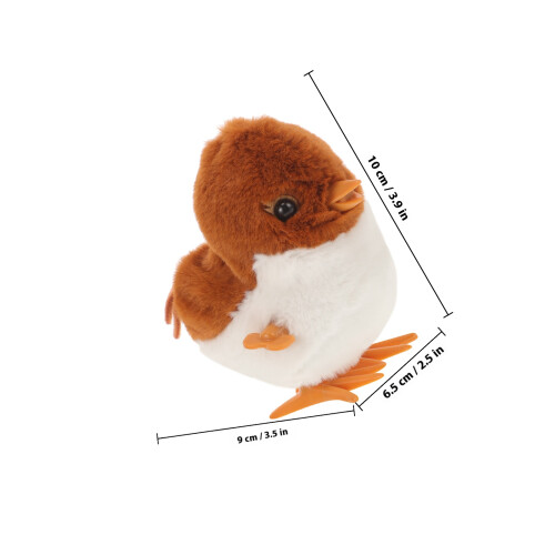 Jumping Sparrow Aufzieh Spielzeug Tier Figur 1