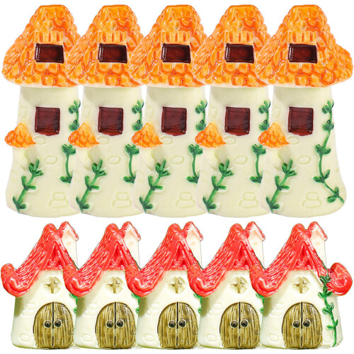 20Ud Miniatura De Multicolor Para Decoración De