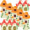 20Ud Miniatura De Multicolor Para Decoración De 2