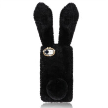Black Adorable Plüschhase Handytasche Mit Strass Für 2020