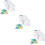 3Sets Educatief T Puzzels Kinderspeelgoed Mix Kleur 9