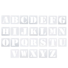1 Set Rechtschreibspielzeug Englische Alphabet Vorlagen