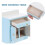 1 De Cocina Miniatura Para Casa De Muñecas 8