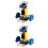 2 Sets Mini DIY Kriechroboter Set Für Kinder 6