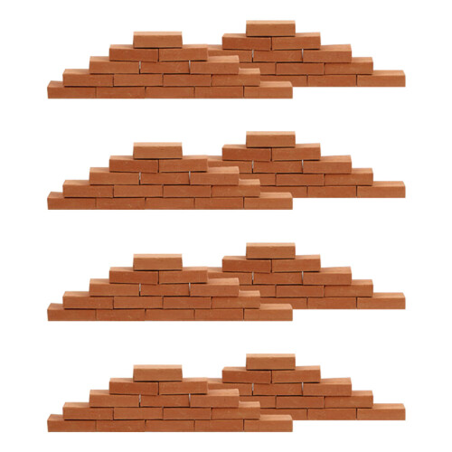 200 -Backsteinmauer Für Sandtisch Mikro- 2