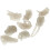 3Sets Kinder Dinosaurier Knochen Spielzeug Leuchtend PVC Deko 2