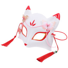 2Stück Halbgesichtsmaske Für Halloween Party Und Cosplay