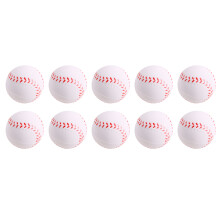 10St Runder Pu Ball Kleiner Baseball Spielzeug Für Kinder