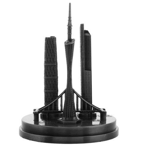 Guangzhou Tower Modell Metall Chinesischer Desktop