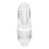 2Stk Kristall Dekorationen Transparent Slipper 11