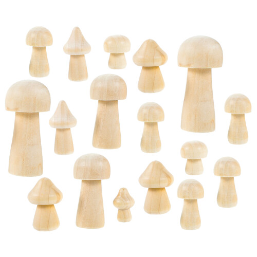 5 Sets Mini Paddenstoelvormige Knutselobjecten Diy 1