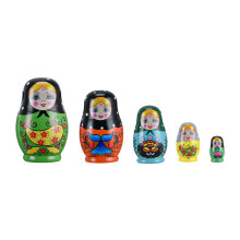 2 Sets Puppen Stapelpuppen Russische Spielzeugdekoration