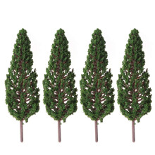 30St Mini Modelbomen Groen Plastic Voor Schaalmodel Landschap