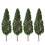 30St Mini Modelbomen Groen Plastic Voor Schaalmodel Landschap 1