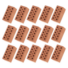 40Stk Miniaturziegel Tonziegel Modell Mikro Landschaftsdekoration
