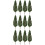 30St Mini Modelbomen Groen Plastic Voor Schaalmodel Landschap 8