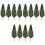 30St Mini Modelbomen Groen Plastic Voor Schaalmodel Landschap 3