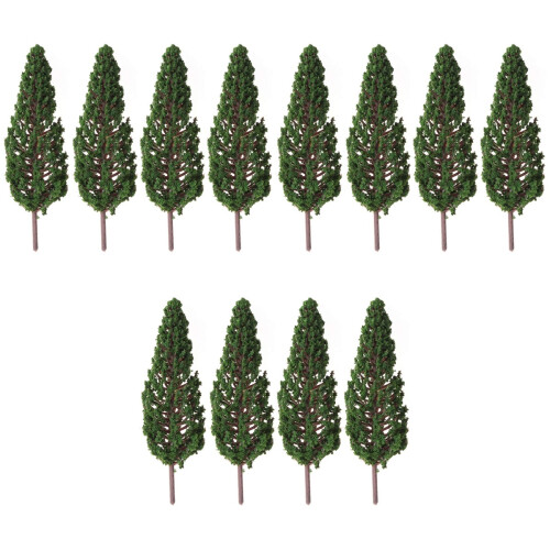 30St Mini Modelbomen Groen Plastic Voor Schaalmodel Landschap 2