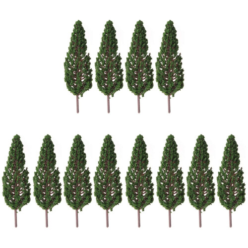 30St Mini Modelbomen Groen Plastic Voor Schaalmodel Landschap 1