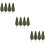 30St Mini Modelbomen Groen Plastic Voor Schaalmodel Landschap 9