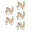 5 Sets Onafgewerkte Paddenstoelen En Voor Crafts 10